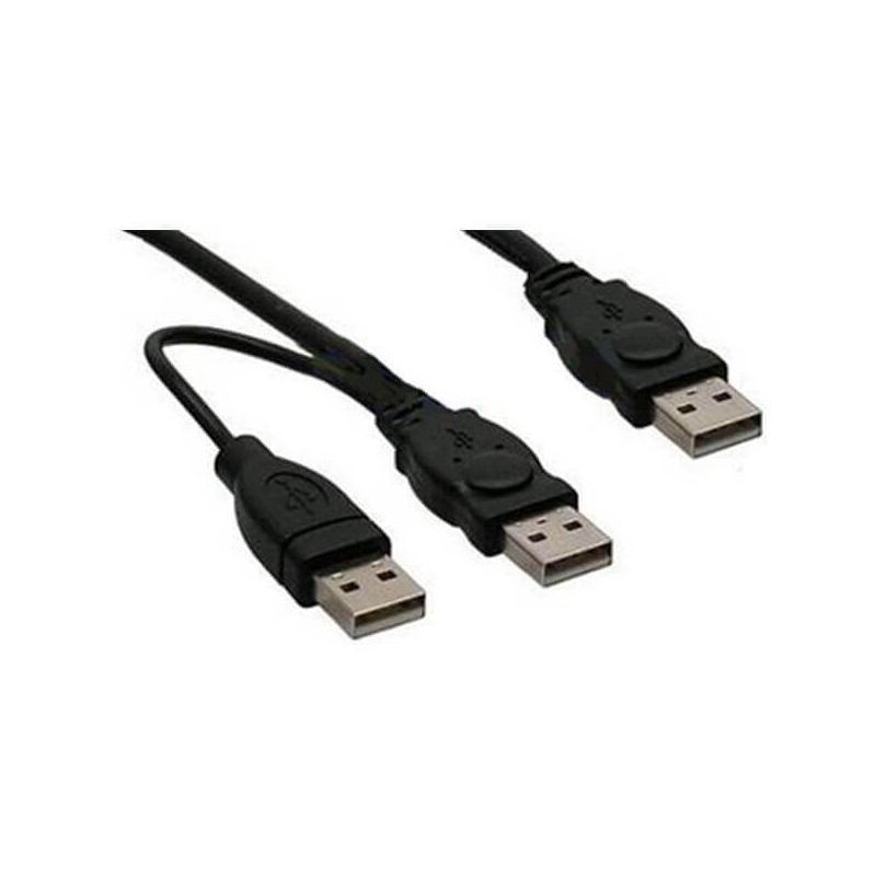 Cavo Usb 2.0 A Maschio a 2 Usb A Maschio