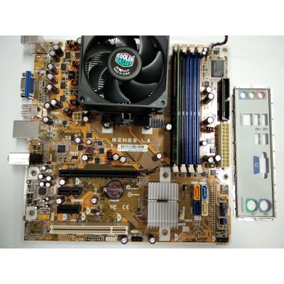 Scheda Madre SKT AM2 M2N68-LA + ATHLON 1640 1GB RAM RAM DDR2 + DISSIPATORE NUOVA