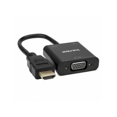 Cavo Adattatore HDMI Vga Adattatore convertitore HDMI to VGA + Audio Vultech SN21707