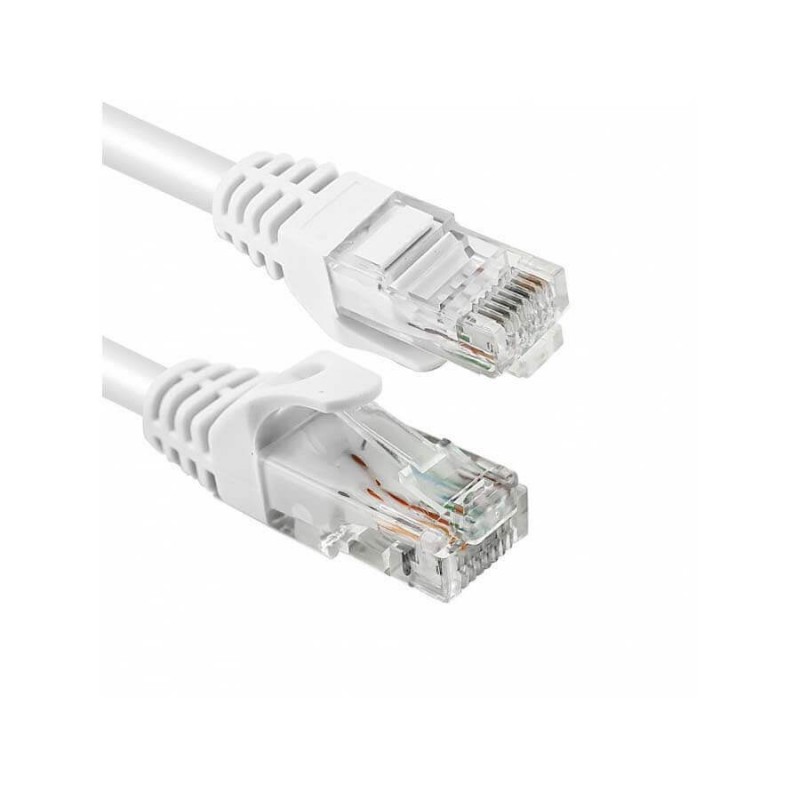Cavo rete Categoria 6 Bianco 0,5mt TAAU005-UTP-WH