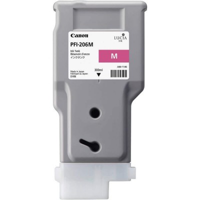 Cartuccia Originale Canon 5305B001 PFI206M 300ml M Magenta