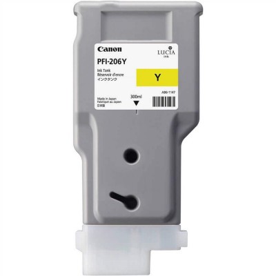 Cartuccia Originale Canon 5306B001 PFI206Y 300ml Y Yellow