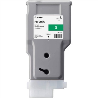 Cartuccia Originale Canon 5310B001 PFI206G 300ml G Green