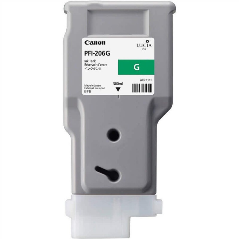Cartuccia Originale Canon 5310B001 PFI206G 300ml G Green