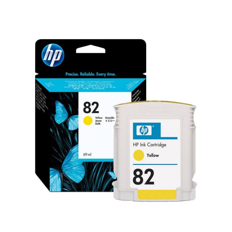Cartuccia Originale HP C4913A 82 Y Yellow 69ml 4300 Pagine