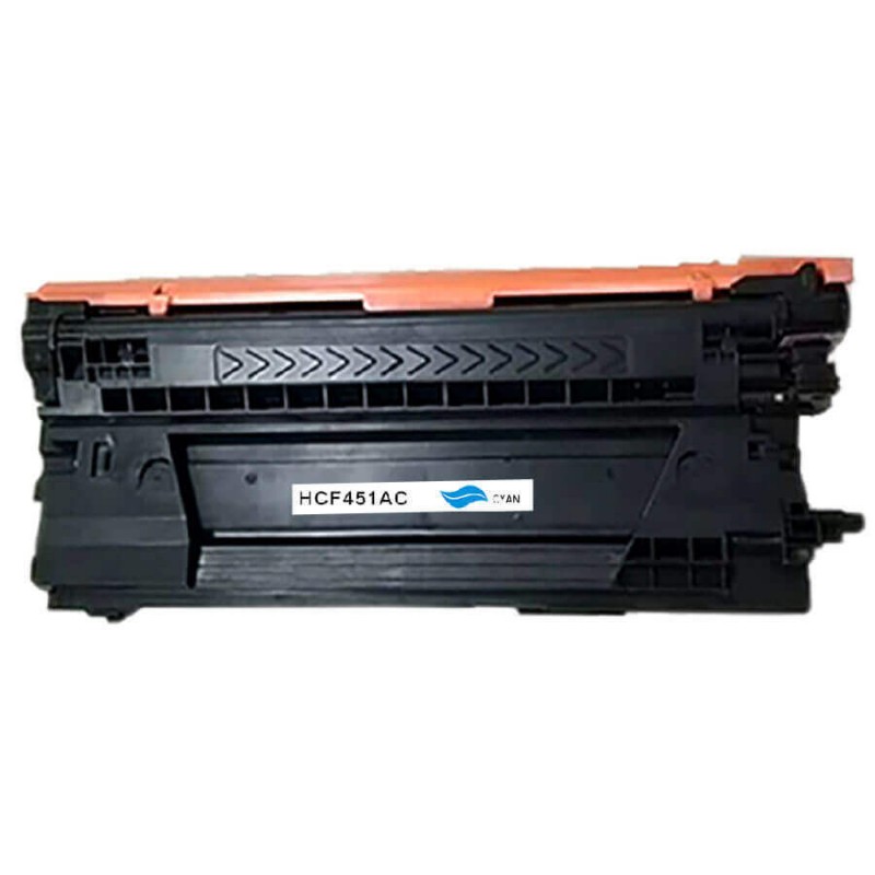 Toner Compatibile HP CF451A 655A C Ciano 10500 Pagine Non Originale