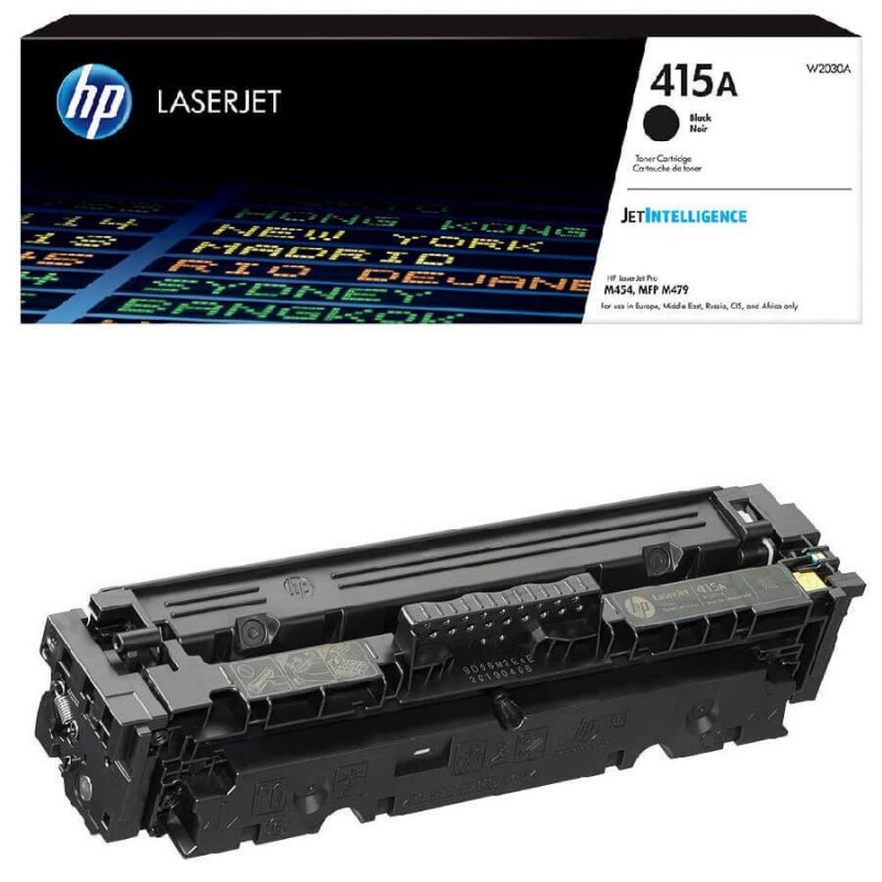 Toner Originale Hp W2030A, 415A Bk Nero 2400 Pagine