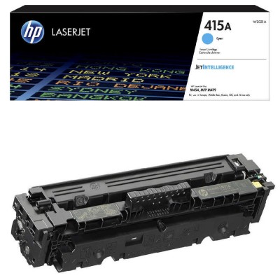 Toner Originale Hp W2031A, 415A C Ciano 2100 Pagine