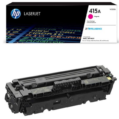 Toner Originale Hp W2033A, 415A M Magenta 2100 Pagine