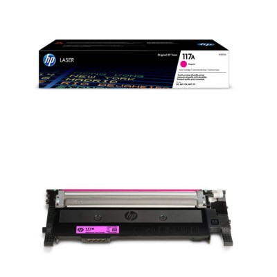 Toner Originale Hp W2073A, 117A M Magenta 700 Pagine