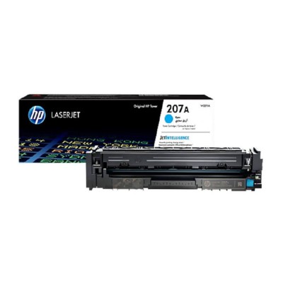 Toner Originale Hp W2211A, 207A C Ciano 1250 Pagine