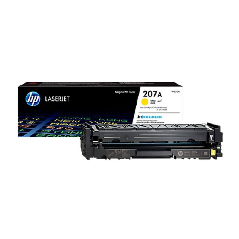 Toner Originale Hp W2212A, 207A Y Yellow 1250 Pagine