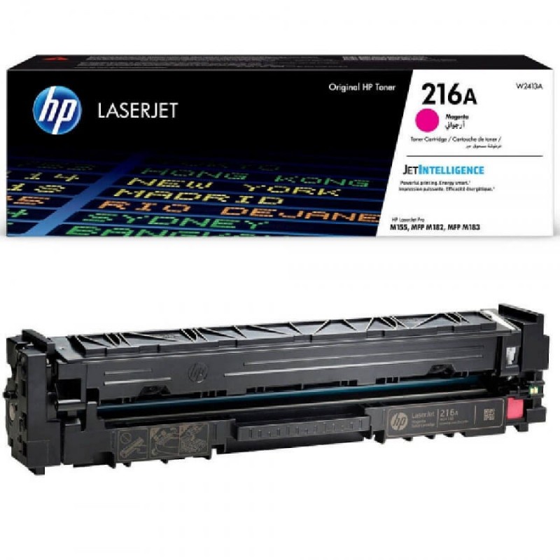 Toner Originale Hp W2413A, 216A M Magenta 850 Pagine
