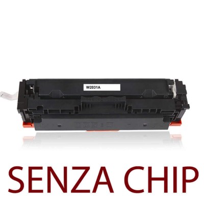 Toner Compatibile HP W2031A 415A C Ciano 2300 Pagine No Chip Non Originale