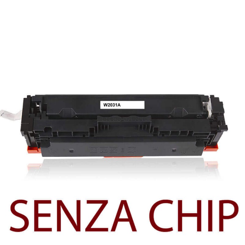 Toner Compatibile HP W2031A 415A C Ciano 2300 Pagine No Chip Non Originale