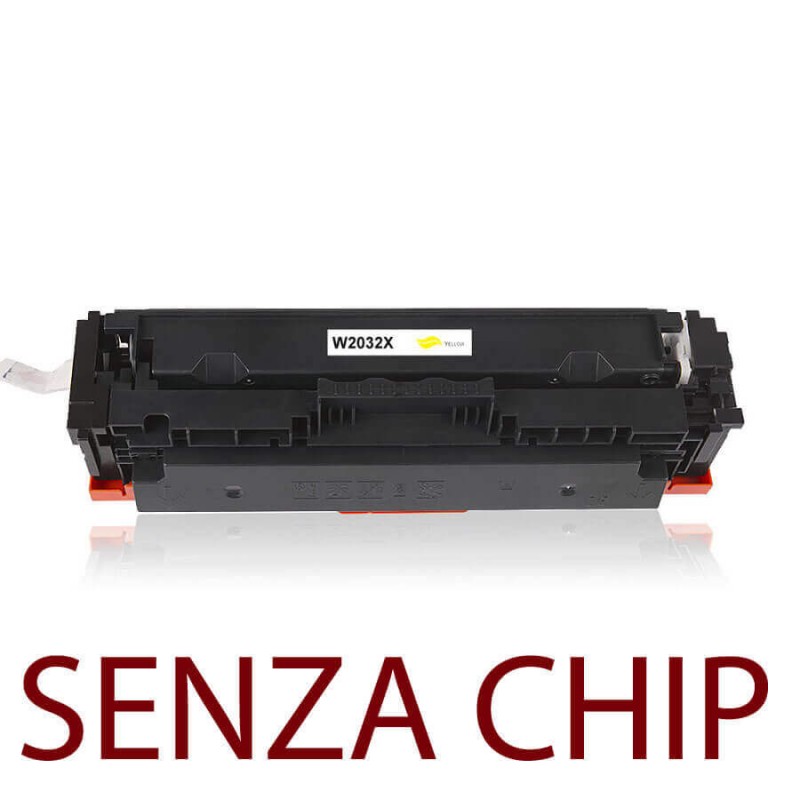 Toner Compatibile HP W2032X 415X Y Yellow 6000 Pagine No Chip Non Originale