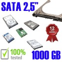 Hard Disk Usato Sata  2,5" 1000GB 1TB Testato 100% OK Funzionante 1 Anno Garanzia Varie Marche Vari Modelli