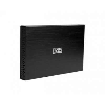 Box Esterno per Hard Disk da 2,5" Sata 2.0 3GO HDD25BK12 Bk Nero