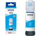 Flacone Inchiostro Originale Epson 104 T00P240 C13T00P240 C Ciano da 65ml