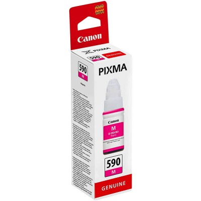 Inchiostro Originale Canon 1605C001 GI590M 70ml M Magenta 7000 Pagine