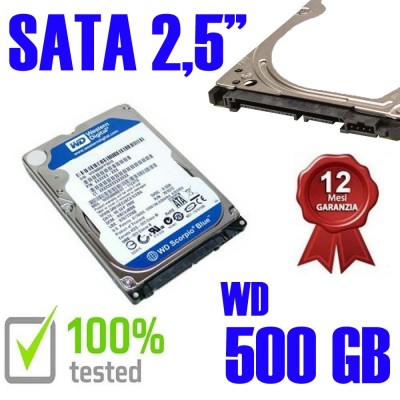Hard Disk Usato Sata  2,5...