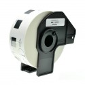 1200 ETICHETTE ADESIVE IN CARTA COMPATIBILI BROTHER DK-11219 mm 12 CIRCOLARI CON SUPPORTO IN PLASTICA