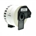 ETICHETTA ADESIVA IN CARTA COMPATIBILE BROTHER DK-22223 50mm X 30,48 mt CON SUPPORTO IN PLASTICA