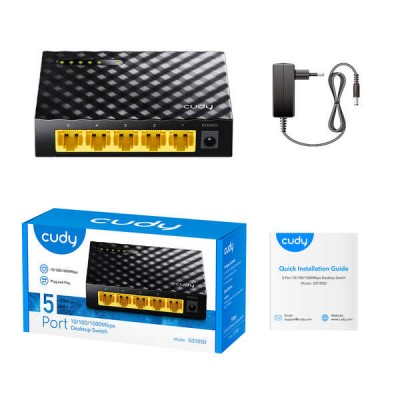 Switch 5 Porte RJ45 LAN...