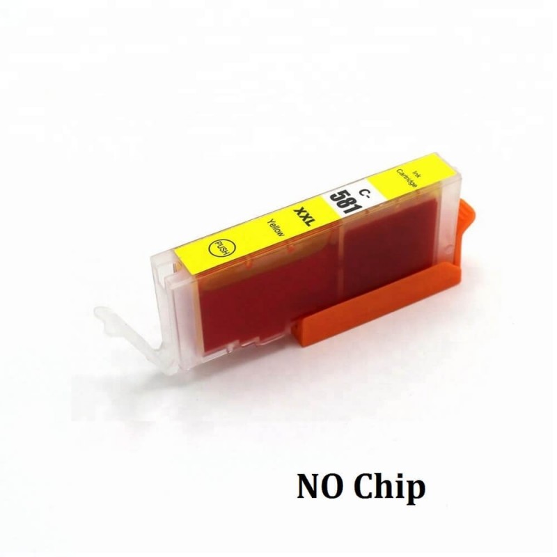 CARTUCCIA COMPATIBILE CANON CLI-581 1997C001, 581YXXL Y XL Yellow NO CHIP NO Oem