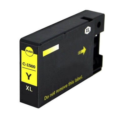 CARTUCCIA COMPATIBILE CANON PGI-1500 9195B001, PGI1500XLY 1500 Y XL Yellow Con Chip NO Oem