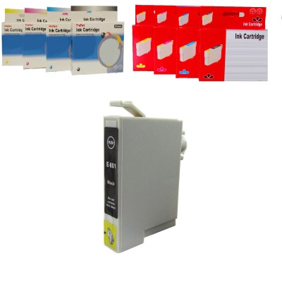 CARTUCCIA COMPATIBILE EPSON T0801 BK NERO CHIP NO Oem