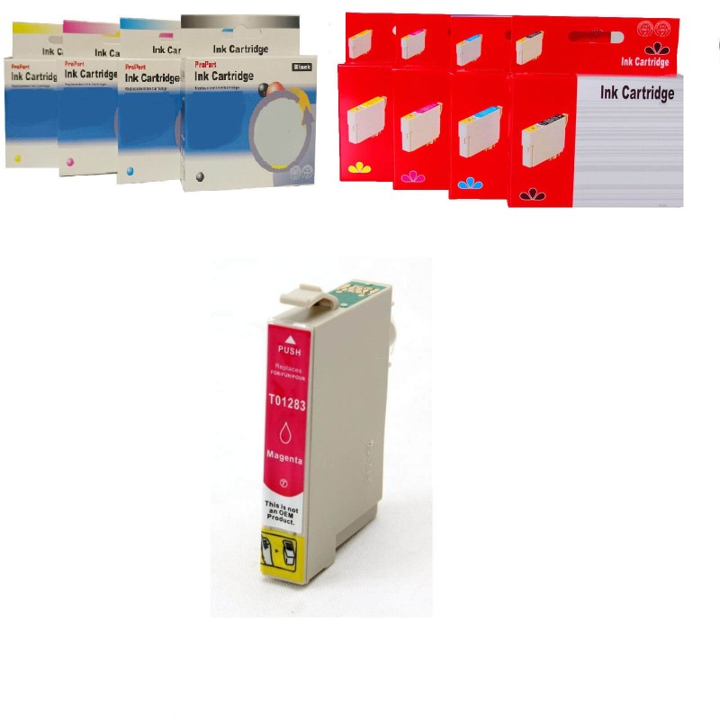 CARTUCCIA COMPATIBILE EPSON T1283 XL M MAGENTA CON CHIP NO Oem