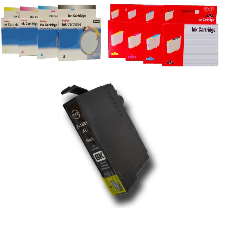 CARTUCCIA COMPATIBILE EPSON T1631 XL BK NERO CON CHIP NO Oem
