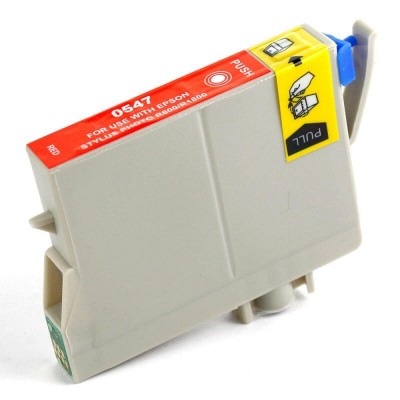 CARTUCCIA COMPATIBILE EPSON T0547 C13T05474010 Red Rosso CHIP NO Oem