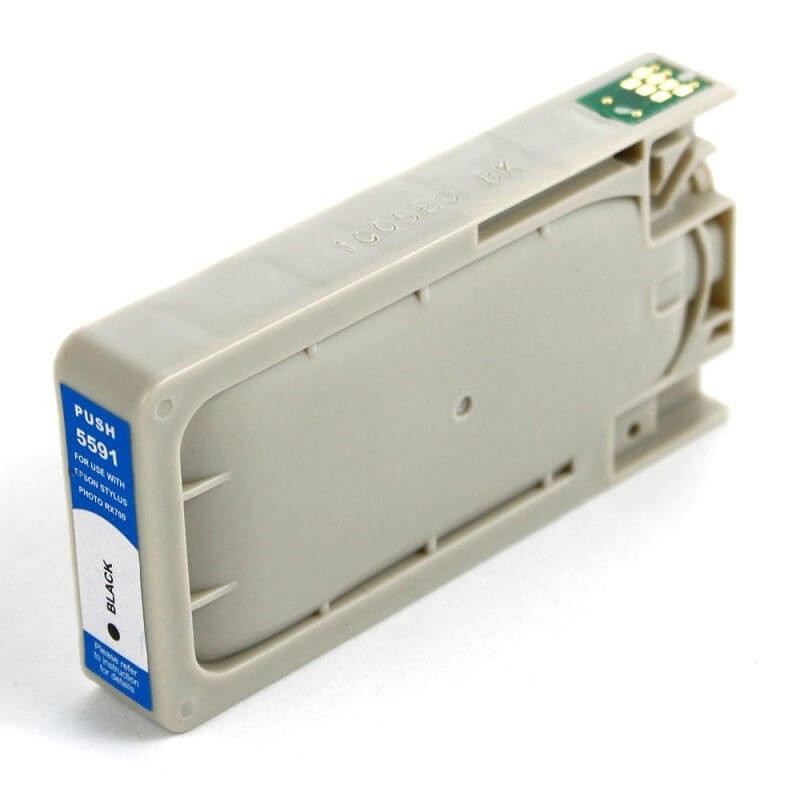 CARTUCCIA COMPATIBILE EPSON T5591 C13T55914010 Bk Nero CHIP NO Oem