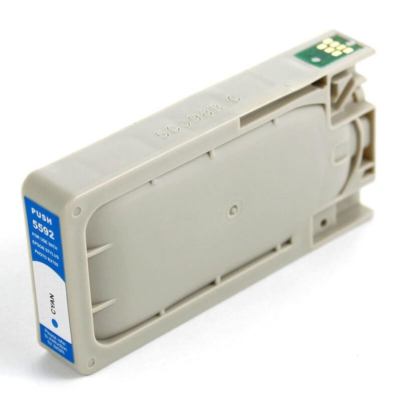 CARTUCCIA COMPATIBILE EPSON T5592 C13T55924010 C Ciano CHIP NO Oem