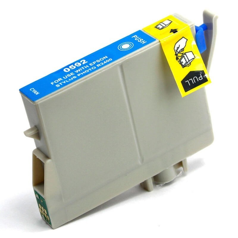 CARTUCCIA COMPATIBILE EPSON T0592 C13T05924010 C Ciano CHIP NO Oem