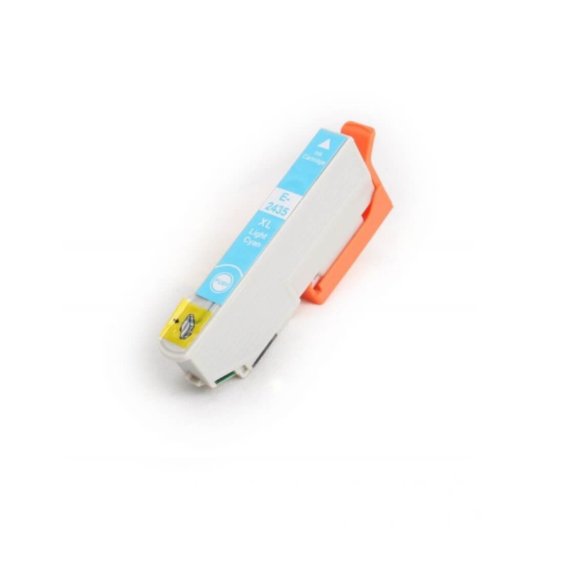 CARTUCCIA COMPATIBILE EPSON T2435 LC LIGHT CIANO CHIP NO Oem