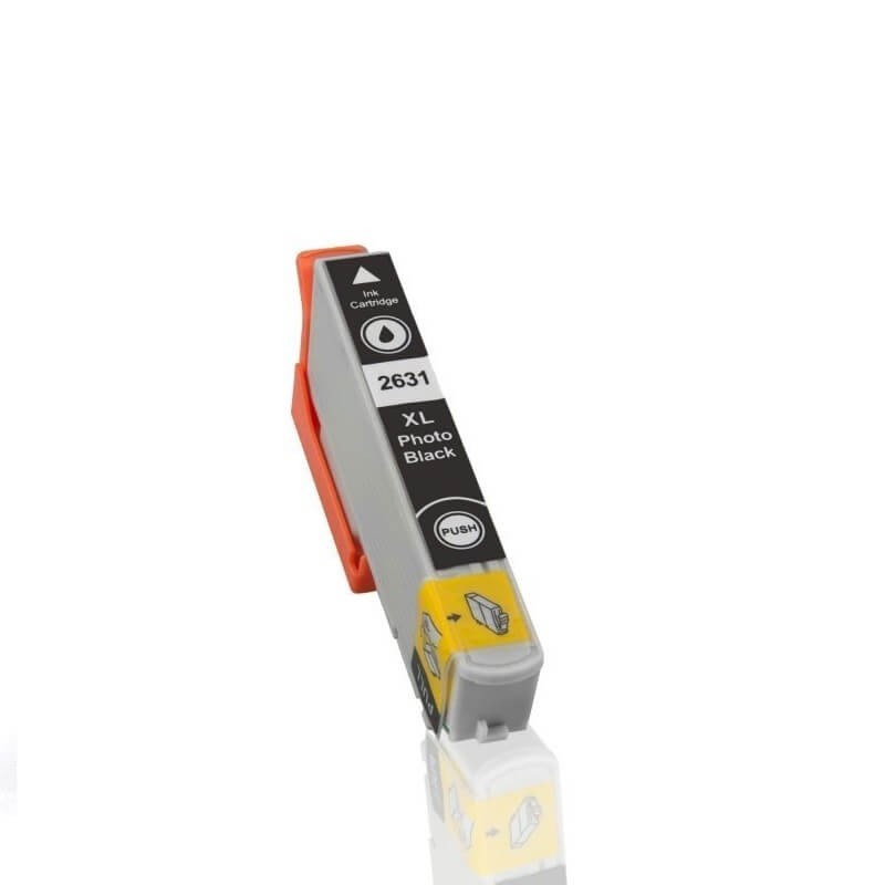 CARTUCCIA COMPATIBILE EPSON 26XL T2631 C13T26314010 Photo Bk CHIP NO Oem