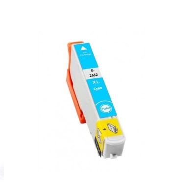 CARTUCCIA COMPATIBILE EPSON 26XL T2632 C13T26324010 C Ciano CHIP NO Oem