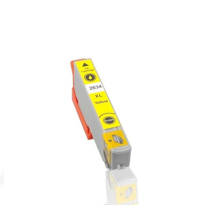 CARTUCCIA COMPATIBILE EPSON 26XL T2634 C13T26344010 Y Yellow CHIP NO Oem