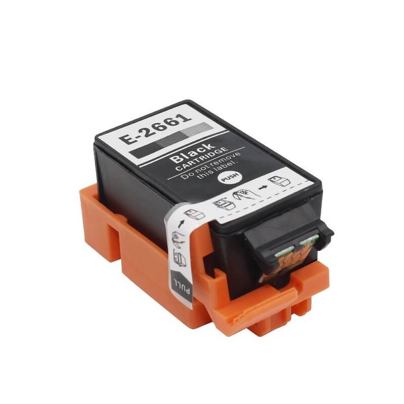 CARTUCCIA COMPATIBILE EPSON 266 T2661 C13T26614010 Bk Nero CHIP NO Oem