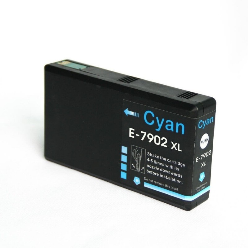 CARTUCCIA COMPATIBILE EPSON T7902 XL C CIANO CHIP NO Oem
