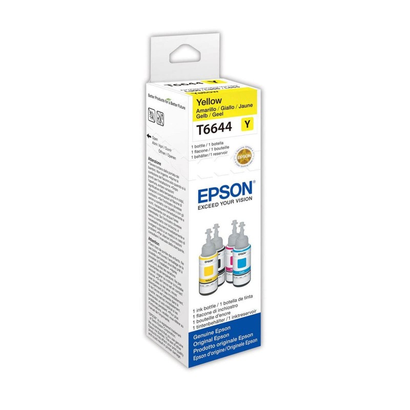 Flacone Inchiostro Originale Epson T6444 Y Yellow da 70ml