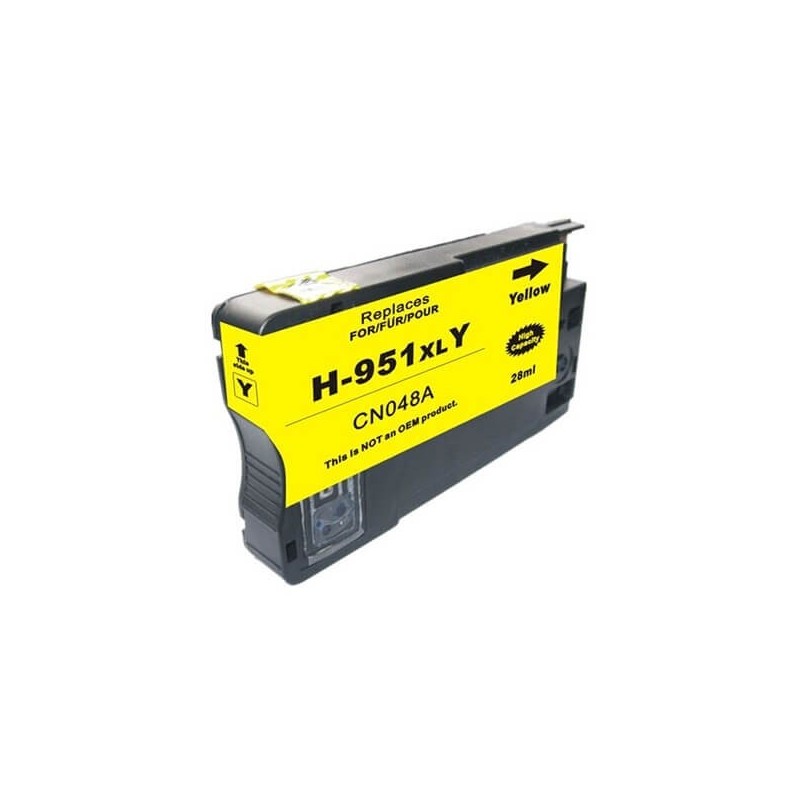 CARTUCCIA COMPATIBILE HP 951 CN048AE 951XL Y Yellow No Oem