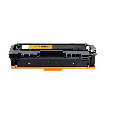 TONER COMPATIBILE HP CF402X 201X Y Yellow 2300 Pagine No Oem