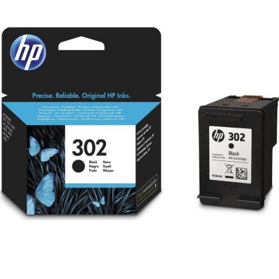 Cartuccia originale HP 302 F6U66A Bk Nero 4ml 190 Pagine