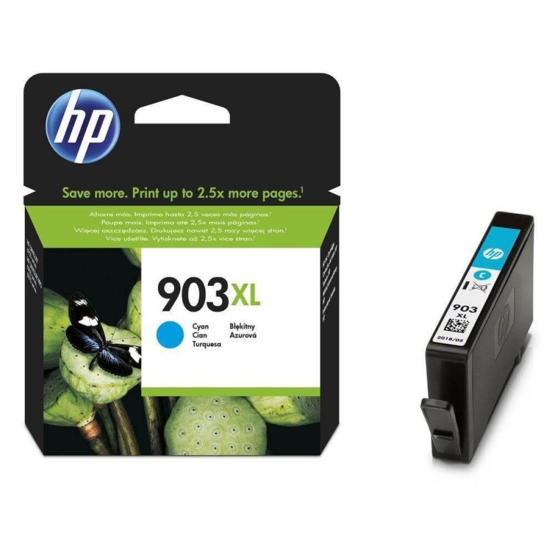 Cartuccia Originale HP T6M03AE 903 xl C Ciano XL 9,5ml 850 Pagine
