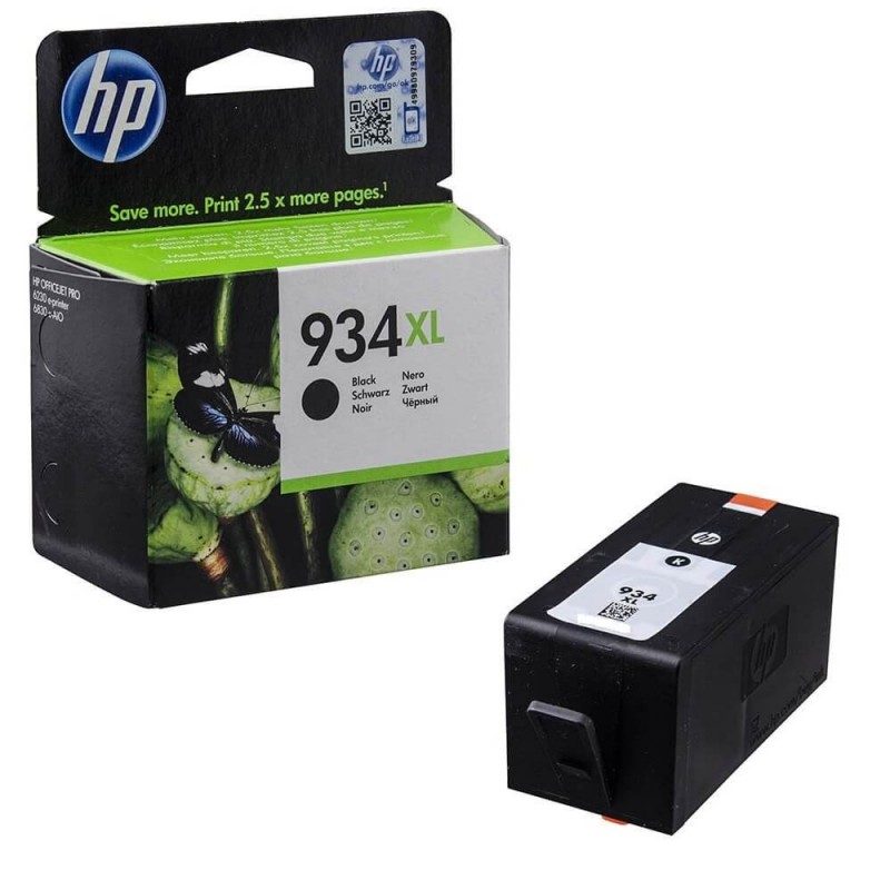 Cartuccia Originale HP C2P23A 934XL Bk Nero 25,5ml 1000 Pagine