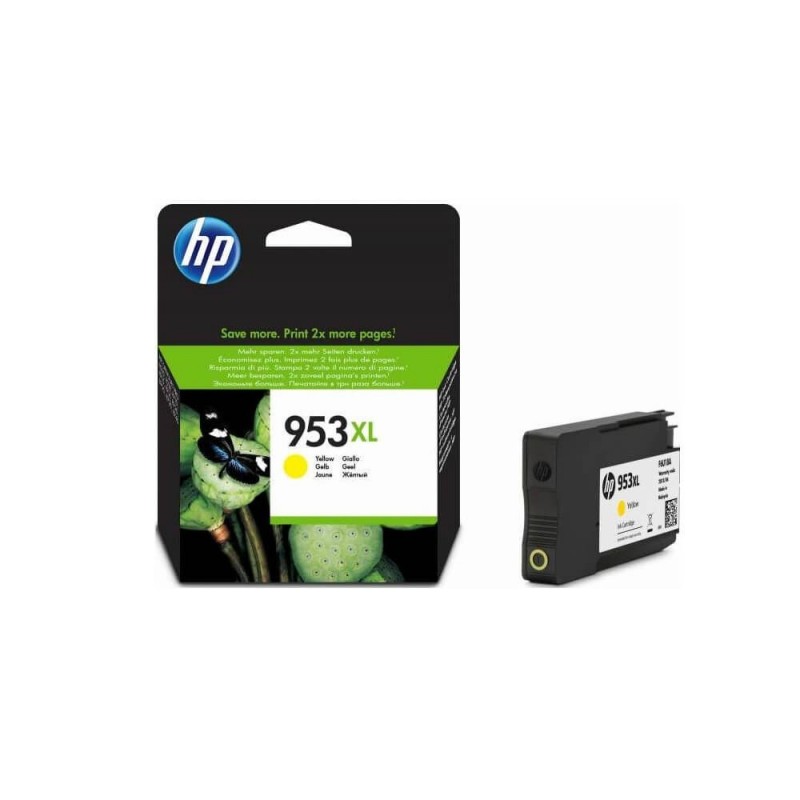 Cartuccia Originale HP F6U18AE 953 xl Y Yellow 953 XL 20ml 1400 Pagine